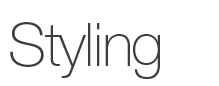 Styling Styling